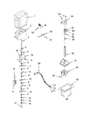 Motor and ice container parts