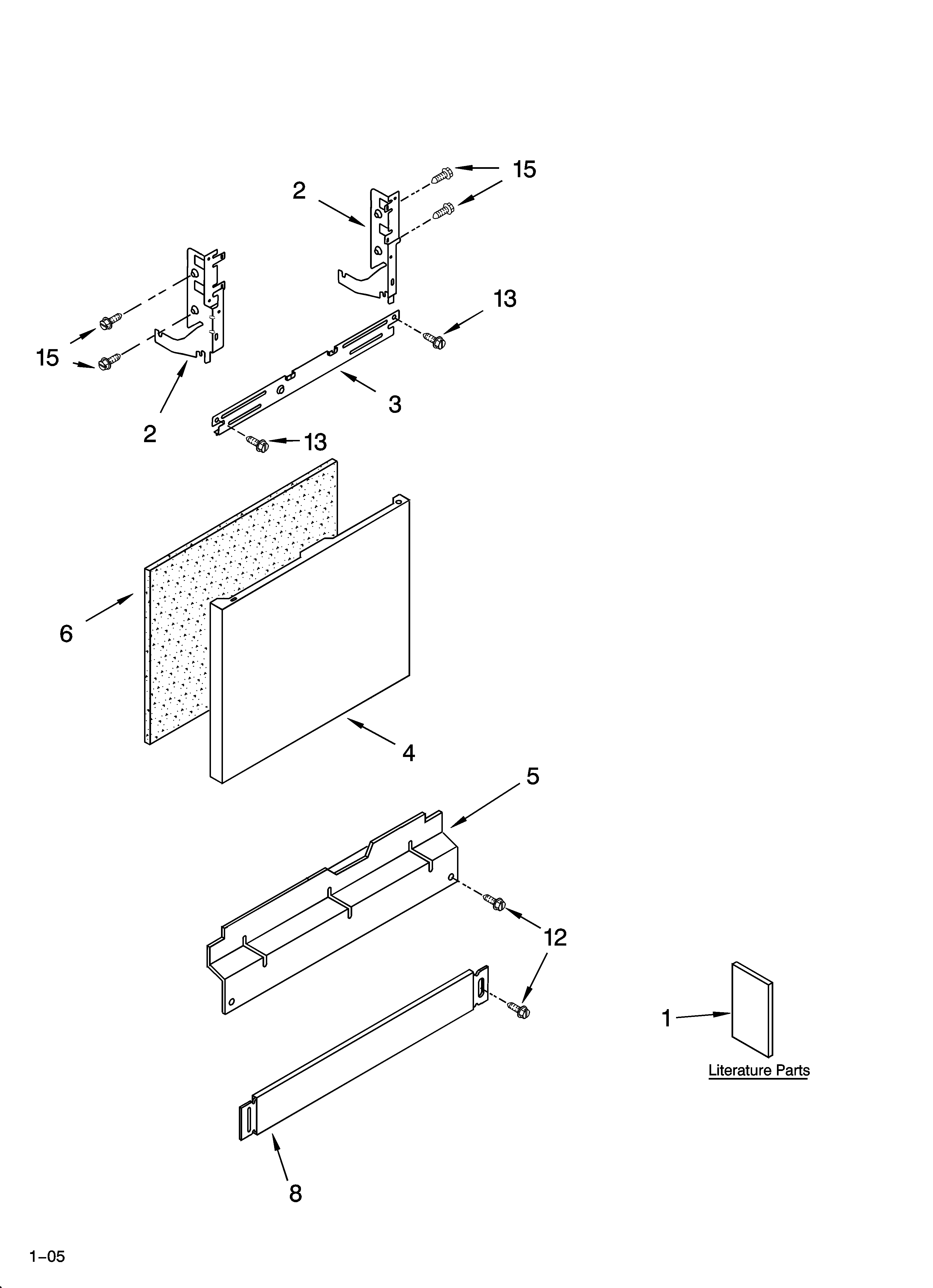 Door and panel parts