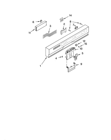 Control panel parts
