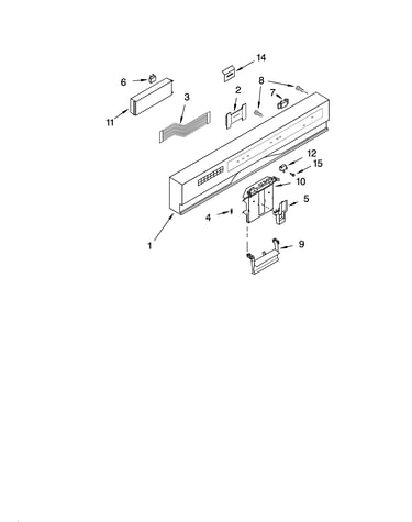 Control panel parts