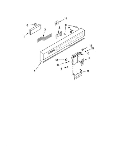 Control panel parts