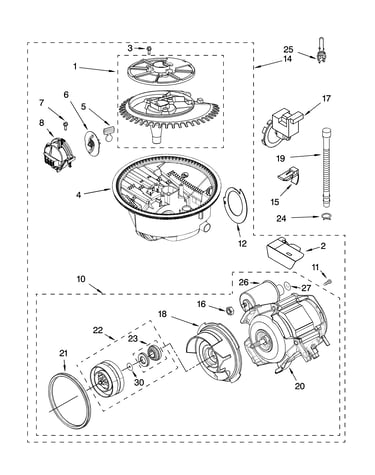 Pump and motor parts