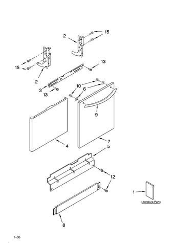 Door and panel parts