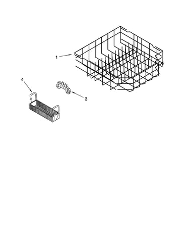 Lower rack parts