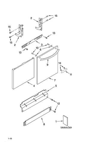 Door and panel parts