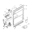 Door and latch parts