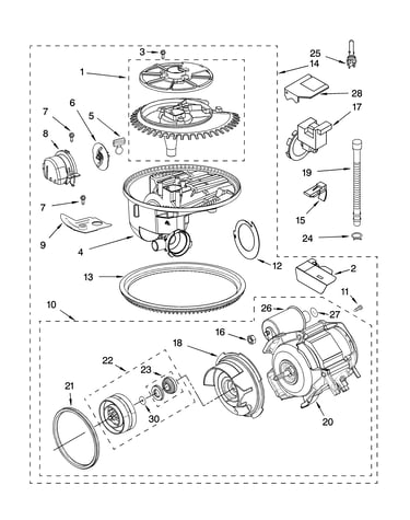 Pump and motor parts