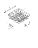 Upper rack and track parts