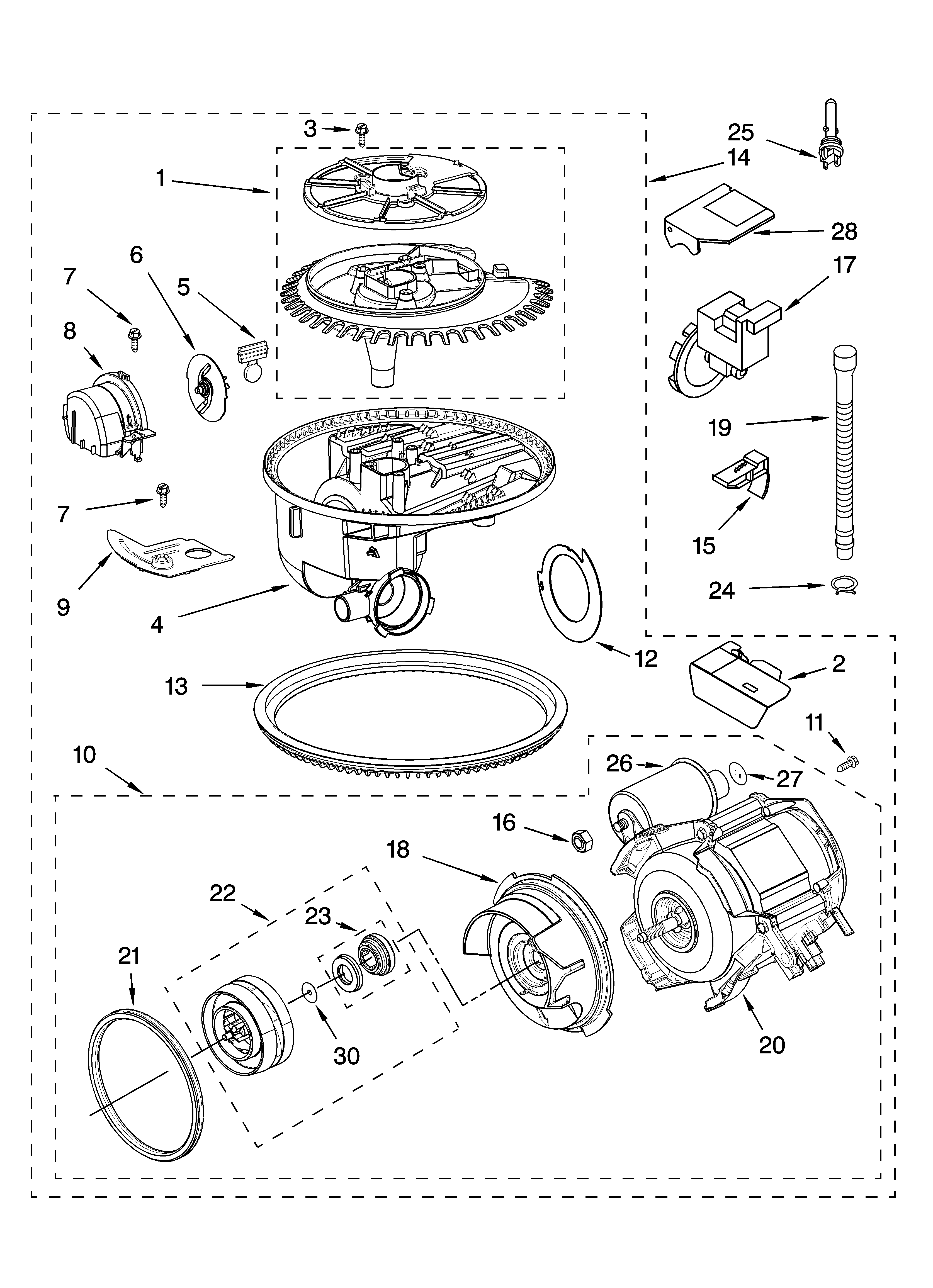 PUMP AND MOTOR PARTS