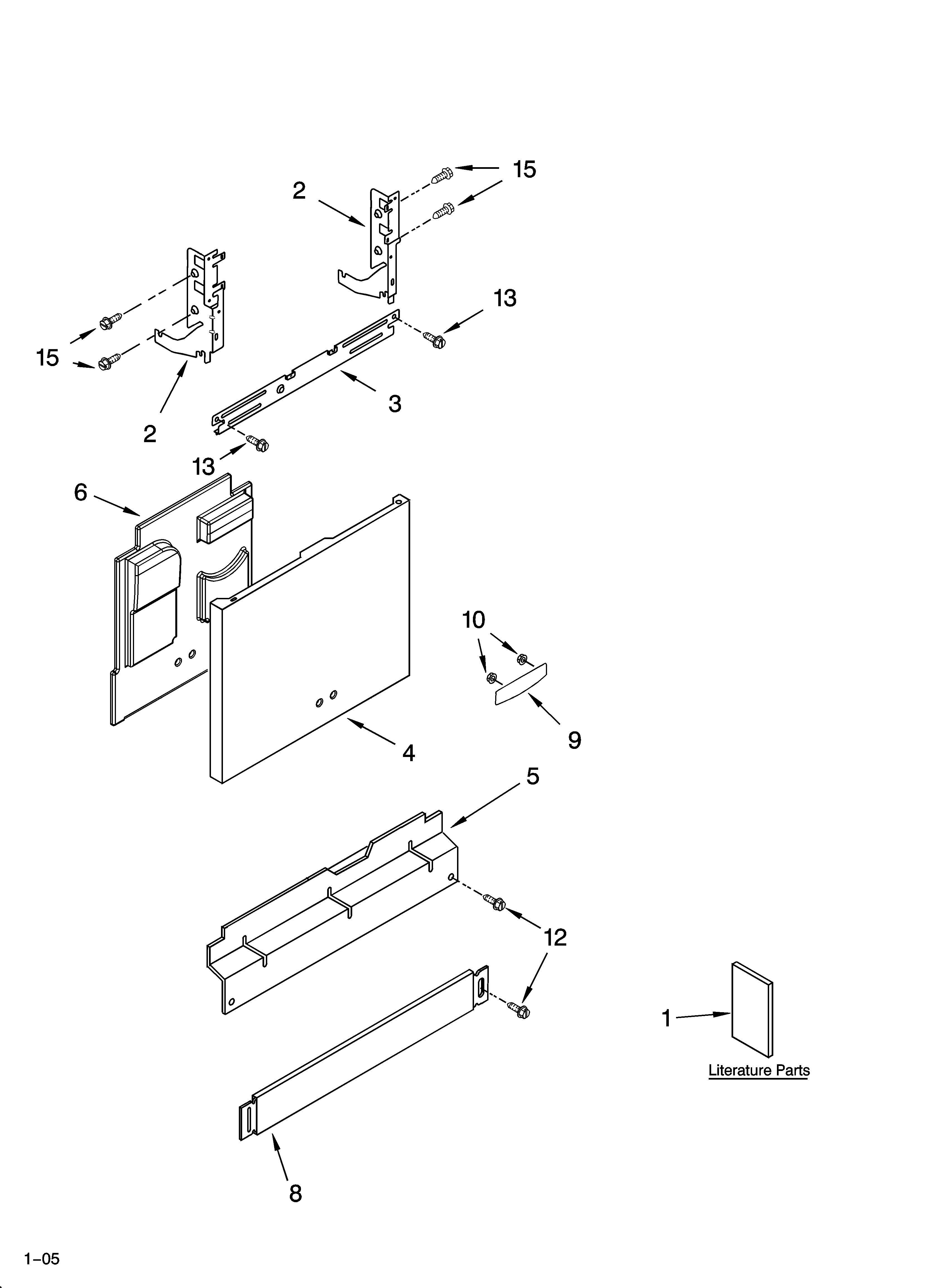 Door and panel parts