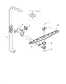 Upper wash and rinse parts
