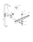 Upper wash and rinse parts