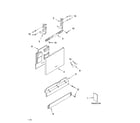 KitchenAid KUDI01ILBS3 door and panel parts diagram