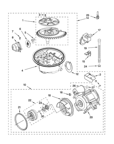 Pump and motor parts