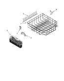 Lower rack parts, optional parts (not included)