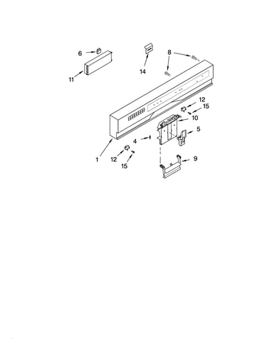 Control panel parts