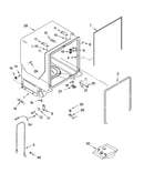 Tub and frame parts