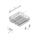 Upper rack and track parts