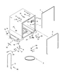 Tub and frame parts