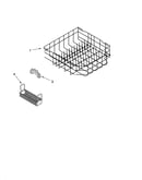 Lower rack parts