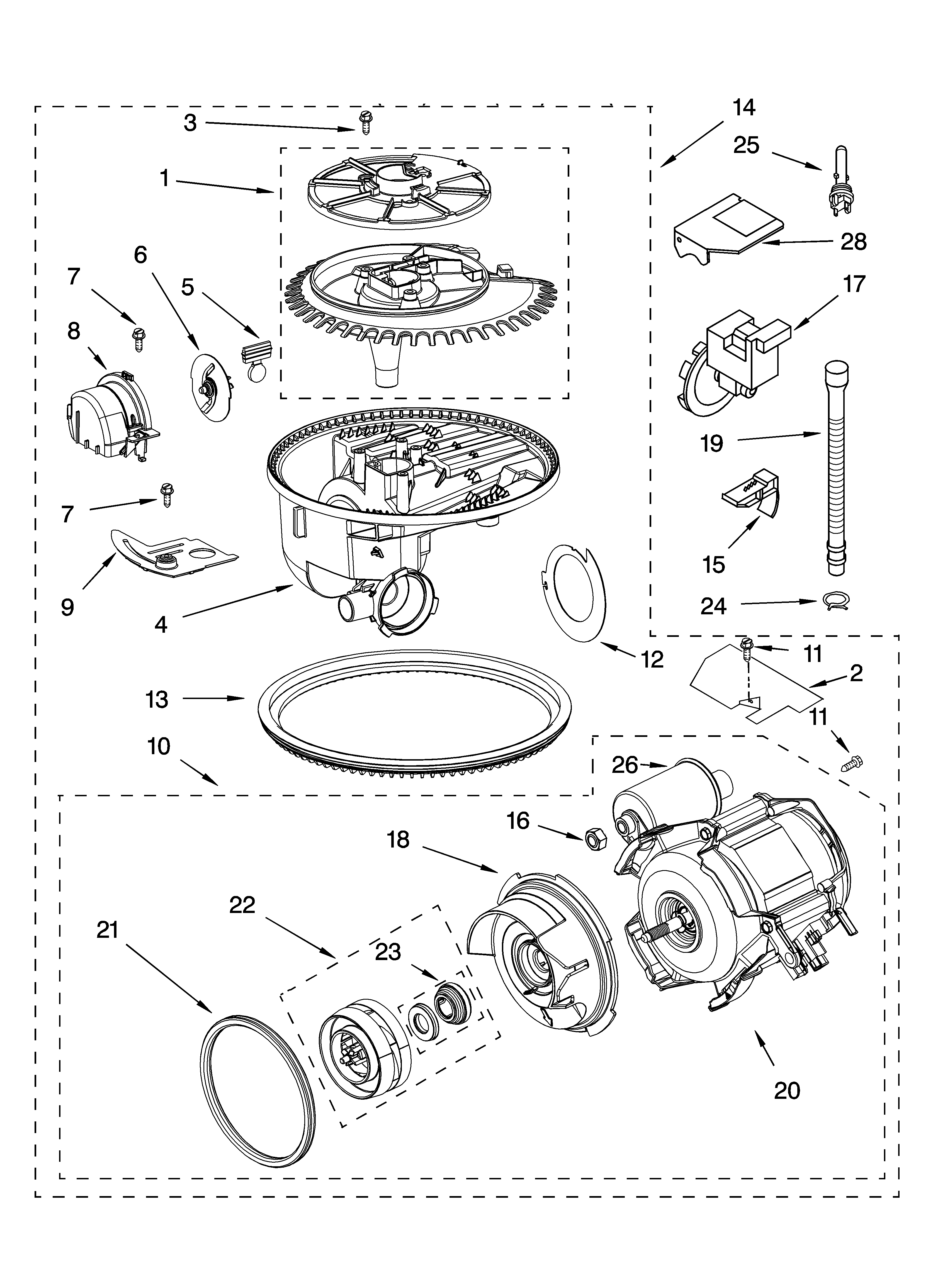 PUMP AND MOTOR PARTS