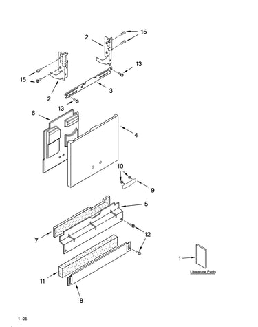 Door and panel parts