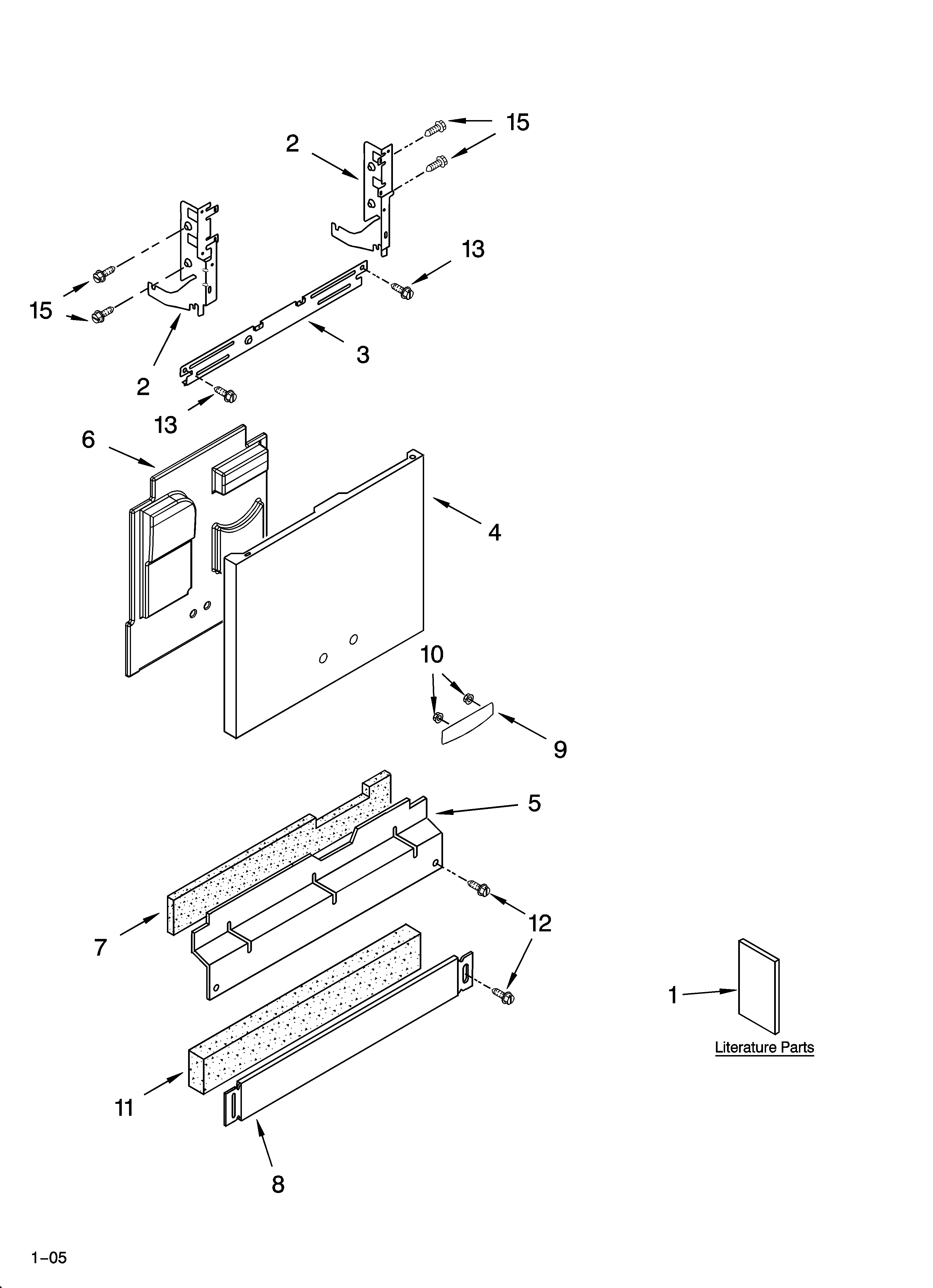 Door and panel parts