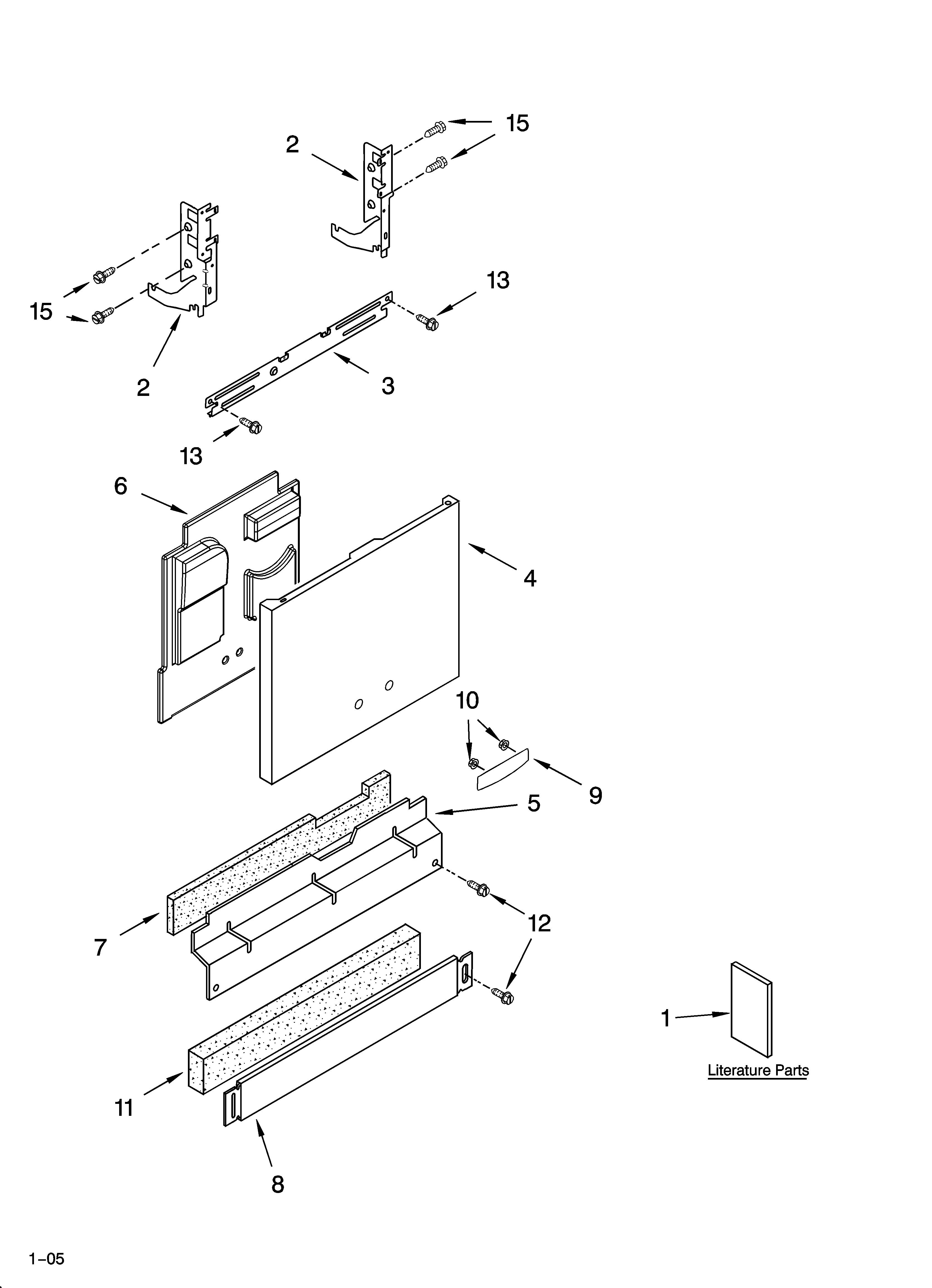 Door and panel parts