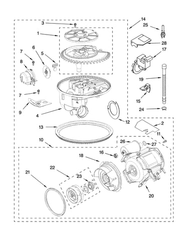 Pump and motor parts