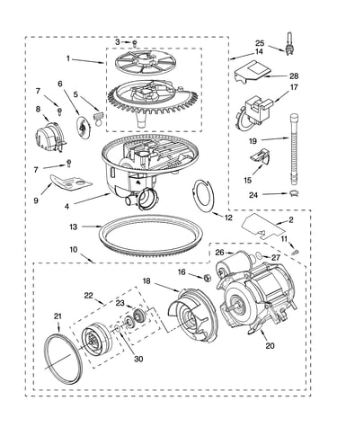 Pump and motor parts