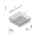 Upper rack and track parts