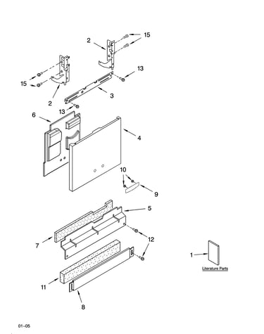 Door and panel parts