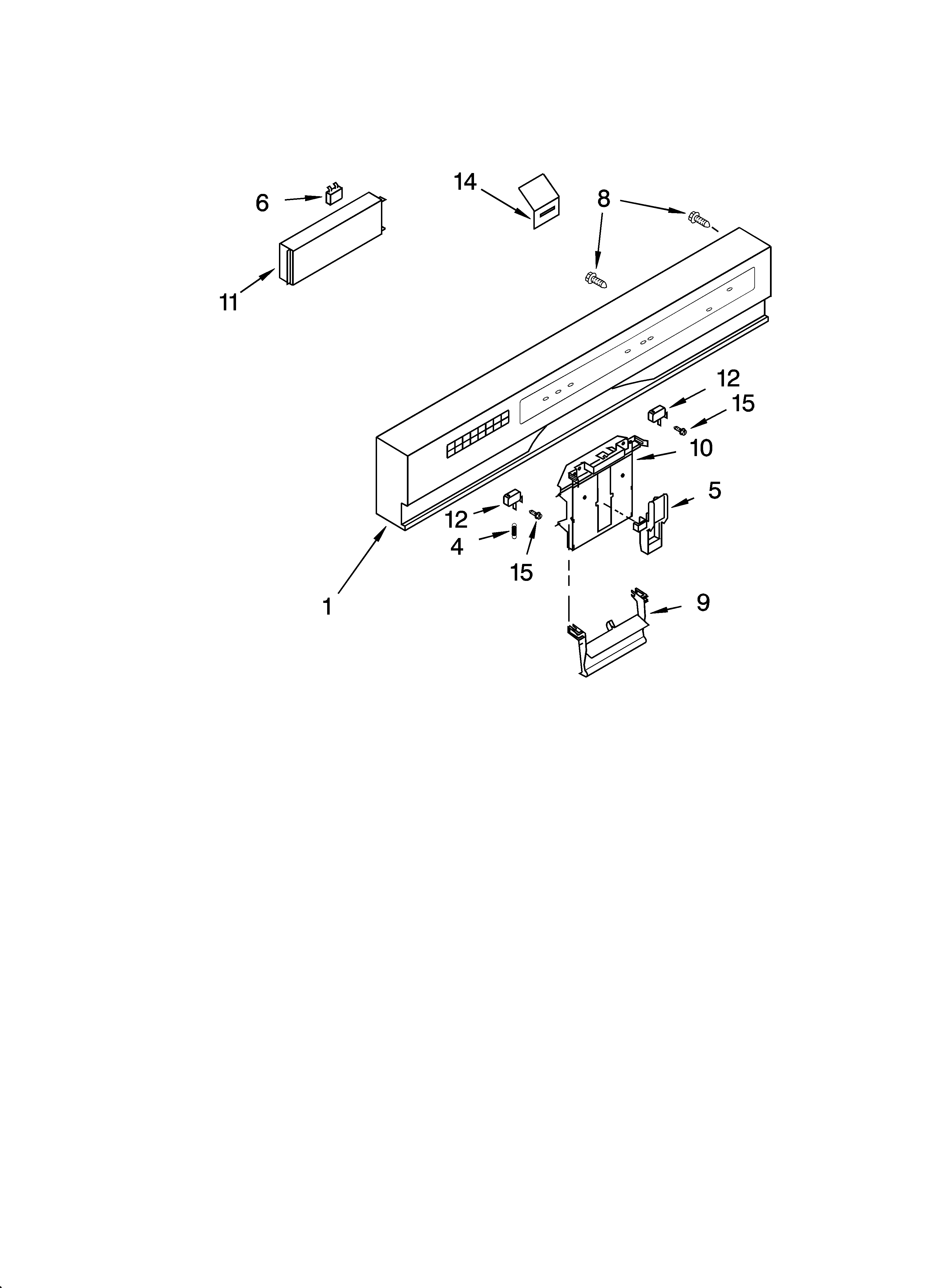 CONTROL PANEL PARTS