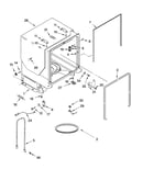 Tub and frame parts