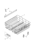 Upper rack and track parts