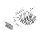 Lower rack parts