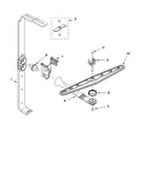 Upper wash and rinse parts