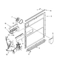 Door and latch parts