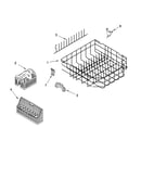 Lower rack parts