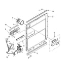 Door and latch parts