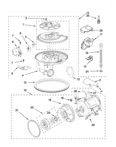 Pump and motor parts