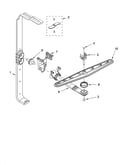 Upper wash and rinse parts