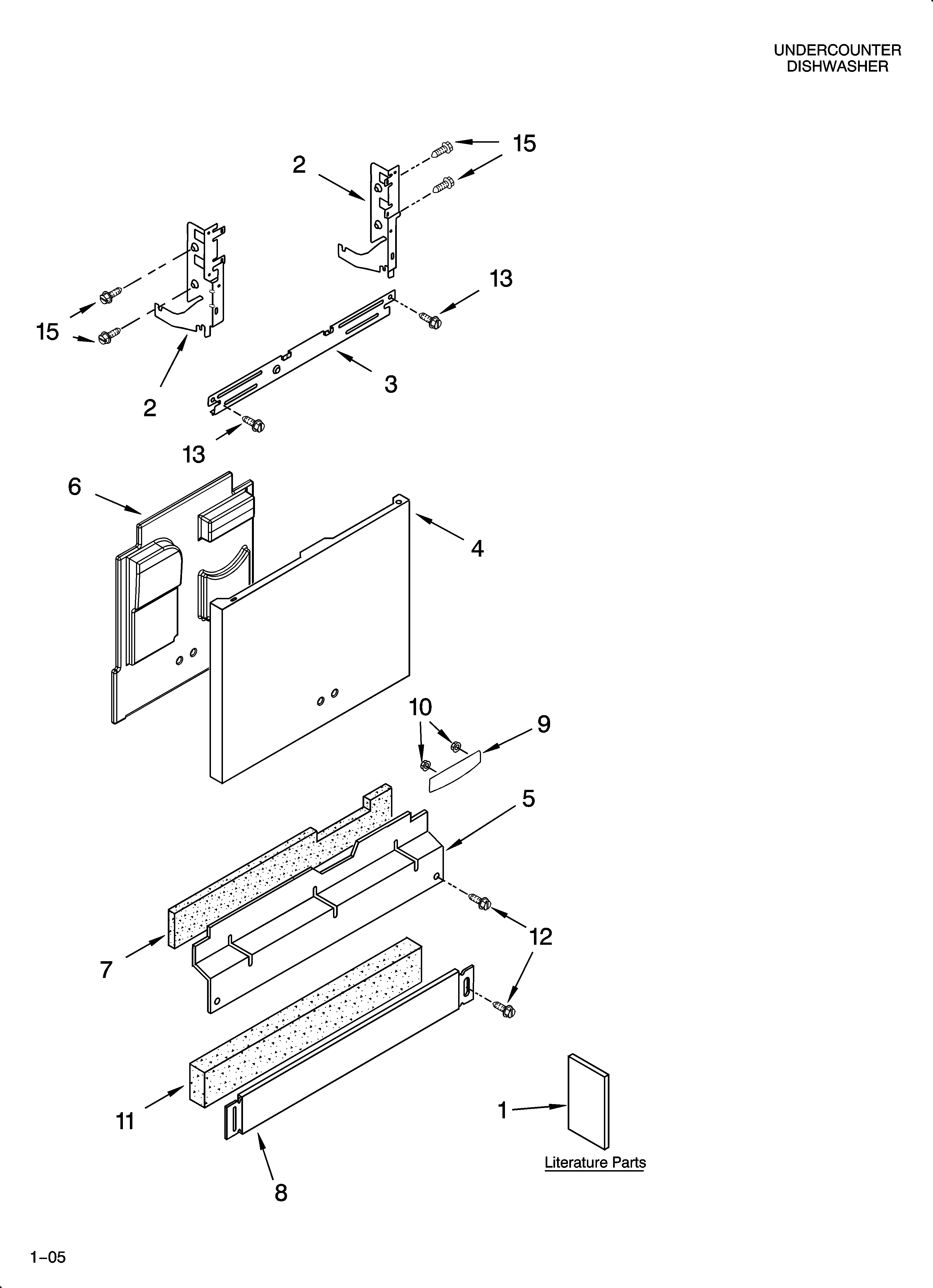 Door and panel parts
