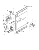 Door and latch parts