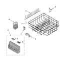 Lower rack parts