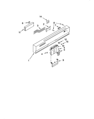 Control panel parts