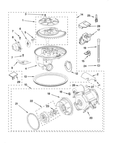 Pump and motor parts