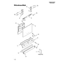 KitchenAid KUDP01DLBL3 door and panel parts diagram