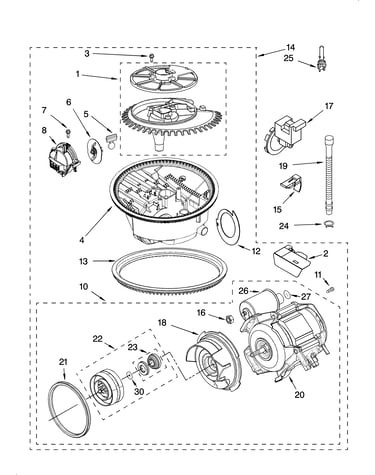 Pump and motor parts