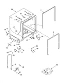 Tub and frame parts